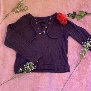 Adorable corset sweater